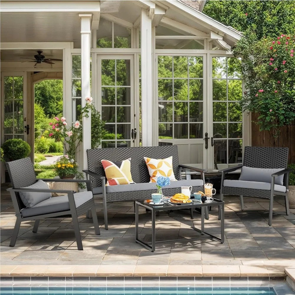 4-Piece Outdoor Patio Set