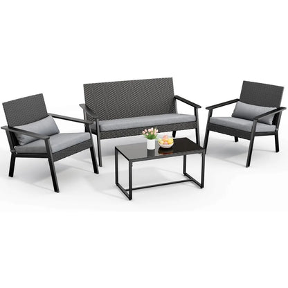 4-Piece Outdoor Patio Set